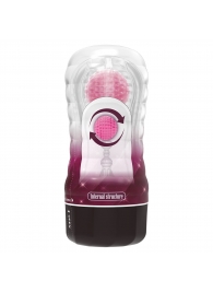 Прозрачный текстурированный мастурбатор Vacuum Cup Masturbator Black Hole - Baile - в Хабаровске купить с доставкой