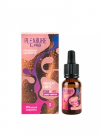 Жидкий вибратор Passion Drips Cold n Hot - 15 мл. - Pleasure Lab - купить с доставкой в Хабаровске
