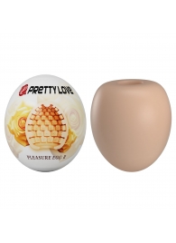 Бежевый мастурбатор-яйцо Pleasure Egg II - Baile - в Хабаровске купить с доставкой