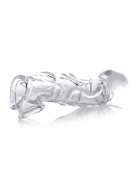 Прозрачная насадка для увеличения члена 2 Inch Clear Extender Sleeve - XR Brands - в Хабаровске купить с доставкой