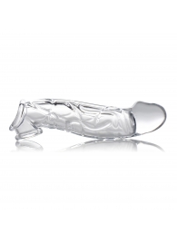Прозрачная насадка для увеличения члена 2 Inch Clear Extender Sleeve - XR Brands - в Хабаровске купить с доставкой
