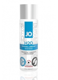 Возбуждающий лубрикант на водной основе JO Personal Lubricant H2O Warming - 60 мл. - System JO - купить с доставкой в Хабаровске