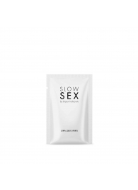 Полоски для орального секса Slow Sex Oral Sex Strips - 7 шт. - Bijoux Indiscrets - купить с доставкой в Хабаровске