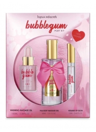 Набор средств для массажа и ласк Bubblegum Play Kit - Bijoux Indiscrets - купить с доставкой в Хабаровске
