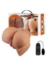 Карамельный мастурбатор-полуторс Emilia с вибрацией - Baile - в Хабаровске купить с доставкой