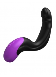 Черно-фиолетовый вибромассажёр простаты Hyper-Pulse P-Spot Massager - Pipedream - в Хабаровске купить с доставкой