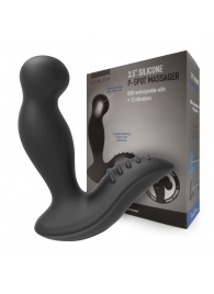 Черный вибромассажер простаты 3,5’’ P-spot Massager - 12,5 см. - Erokay - в Хабаровске купить с доставкой