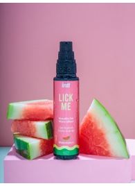 Гель Lick Me с согревающим эффектом и ароматом арбуза - 50 мл. - INTT - купить с доставкой в Хабаровске