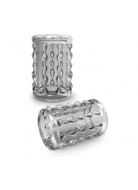 Прозрачная насадка с бороздками STAY HARD COCK SLEEVE 04 CLEAR - Blush Novelties - в Хабаровске купить с доставкой