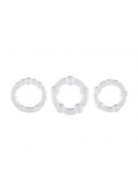 Набор из 3 эрекционных колец Erection Rings Set - Selopa - в Хабаровске купить с доставкой