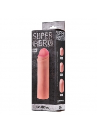 Фаллоудлинитель SUPER HERO Casanova - 18 см. - Lola Games - в Хабаровске купить с доставкой