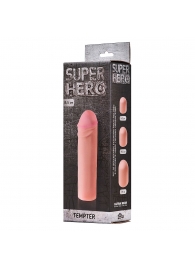 Фаллоудлинитель SUPER HERO Tempter - 16 см. - Lola Games - в Хабаровске купить с доставкой