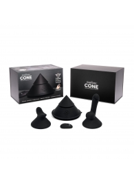 Конусный вибромассажер Cowgirl Cone с 2 насадками - CowGirl - купить с доставкой в Хабаровске