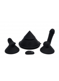 Конусный вибромассажер Cowgirl Cone с 2 насадками - CowGirl - купить с доставкой в Хабаровске