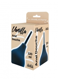 Черный анальный душ Anal Douche L - Lola Games - купить с доставкой в Хабаровске