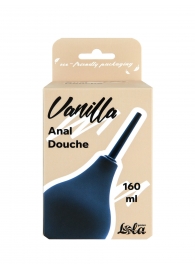 Черный анальный душ Anal Douche M - Lola Games - купить с доставкой в Хабаровске