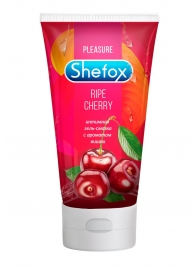 Интимная гель-смазка Shefox «Спелая вишня» - 50 мл. - Shefox - купить с доставкой в Хабаровске