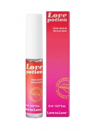 Возбуждающий блеск для губ Love Potion - 8 мл. - Love to Love - купить с доставкой в Хабаровске