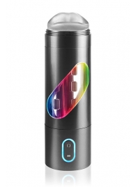 Перезаряжаемый мастурбатор-ротик Extreme Toyz Rechargeable Roto-Bator Mouth - Pipedream - в Хабаровске купить с доставкой