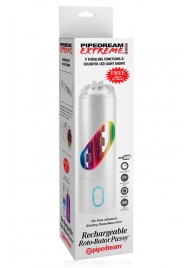 Перезаряжаемый мастурбатор-вагина Extreme Toyz Rechargeable Roto-Bator Pussy - Pipedream - в Хабаровске купить с доставкой