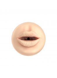 Телесный мастурбатор-ротик Feel Stroker Mouth - Kiiroo - в Хабаровске купить с доставкой