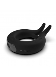 Черное эрекционное кольцо Marry Me Rechargeable Vibrating Cockring - Adrien Lastic - в Хабаровске купить с доставкой