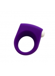 Фиолетовое эрекционное кольцо Puggle Vibrating Ring with Bullet - Adrien Lastic - в Хабаровске купить с доставкой
