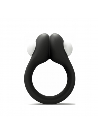 Черное эрекционное кольцо Zippy Vibrating Ring With Bullet - Adrien Lastic - в Хабаровске купить с доставкой