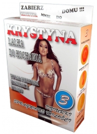Надувная секс-кукла Krystyna - Boys of Toys - в Хабаровске купить с доставкой