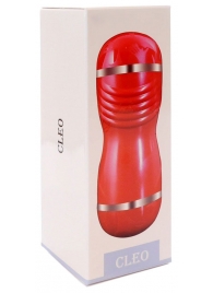 Двусторонний мастурбатор в колбе Cleo - вагина и ротик - Boys of Toys - в Хабаровске купить с доставкой