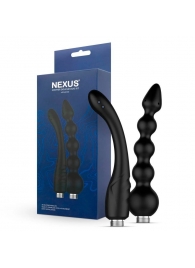 Набор из 2 насадок для анального душа Shower Douche Duo Kit - Nexus Range - купить с доставкой в Хабаровске