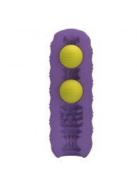 Фиолетовый мастурбатор Venus-X Twin balls - Baile - в Хабаровске купить с доставкой