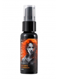 Гель с эффектом вибрации Volcano Of Passion со вкусом вишни - 25 мл. - Erotist Lubricants - купить с доставкой в Хабаровске