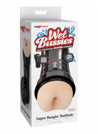 Мастурбатор-анус в колбе Super Banging Butthole - Pipedream - в Хабаровске купить с доставкой