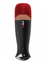 Мастурбатор-вагина в колбе с вибрацией Fuck-O-Matic Pro XL - Pipedream - в Хабаровске купить с доставкой