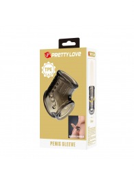 Дымчатая насадка на пенис и мошонку - Baile - в Хабаровске купить с доставкой