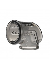 Дымчатая насадка на пенис и мошонку - Baile - в Хабаровске купить с доставкой