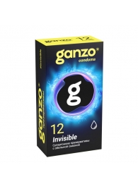 Супертонкие презервативы Ganzo Invisible - 12 шт. - Ganzo - купить с доставкой в Хабаровске