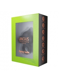 Черное эрекционное кольцо Lingus с вибрацией - Adrien Lastic - в Хабаровске купить с доставкой