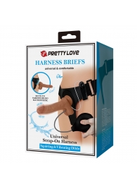 Женский страпон с вибрацией и эффектом эякуляции Oher - Baile - купить с доставкой в Хабаровске