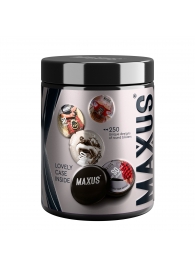 Черные утолщенные презервативы MAXUS Extra Strong с железным кейсом - 15 шт. - Maxus - купить с доставкой в Хабаровске