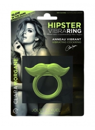 Люминесцентное эрекционное виброкольцо Hipster - Clara Morgane - в Хабаровске купить с доставкой