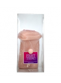 Телесный мастурбатор-вагина с фигурками на поверхности - LOVETOY (А-Полимер) - в Хабаровске купить с доставкой