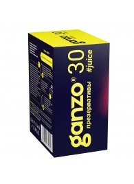 Ароматизированные презервативы Ganzo Juice - 30 шт. - Ganzo - купить с доставкой в Хабаровске