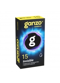 Супертонкие презервативы Ganzo Invisible - 15 шт. - Ganzo - купить с доставкой в Хабаровске