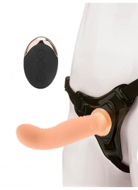 Женский вибрострапон со съемной насадкой и пультом ДУ - Erokay - купить с доставкой в Хабаровске