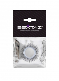 Круглое эрекционное кольцо с «ресничками» - Sextaz - в Хабаровске купить с доставкой