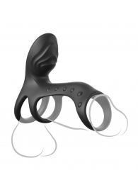 Черная насадка на пенис Ultimate Couples Cage Pro - Pipedream - в Хабаровске купить с доставкой