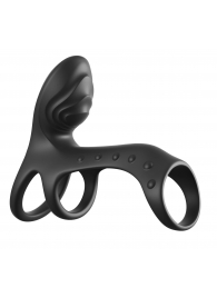 Черная насадка на пенис Ultimate Couples Cage Pro - Pipedream - в Хабаровске купить с доставкой