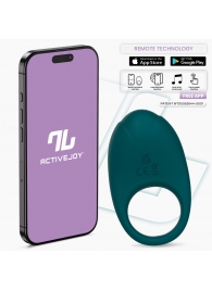 Зеленое интерактивное виброкольцо Ringo - Intoyou - в Хабаровске купить с доставкой